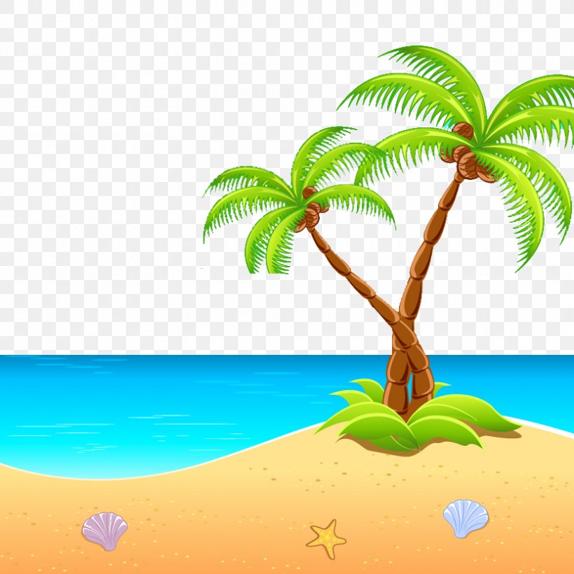 Island Clip Art, PNG, 833x833px, Arecaceae, Arecales, Blog, Coconut, Desert Island Download Free