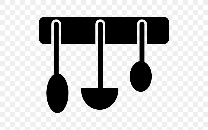 Kitchen Utensil Spoon Knife Ladle, PNG, 512x512px, Kitchen, Black And White, Gratis, Kitchen Utensil, Knife Download Free