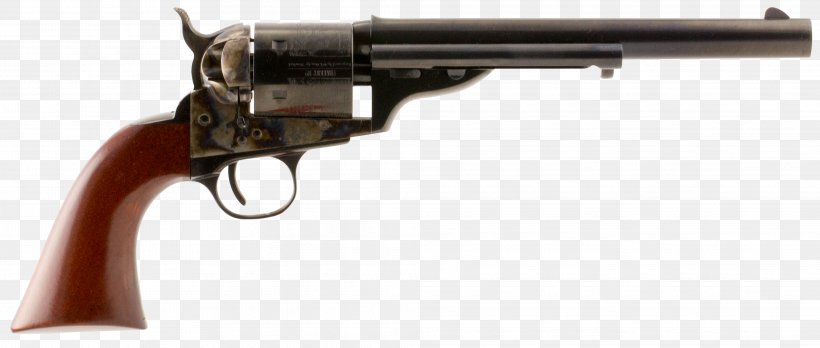 Revolver Firearm Colt Army Model 1860 Weapon Pistol, PNG, 4039x1719px, Revolver, Air Gun, Black Powder, Cartridge, Colt Army Model 1860 Download Free