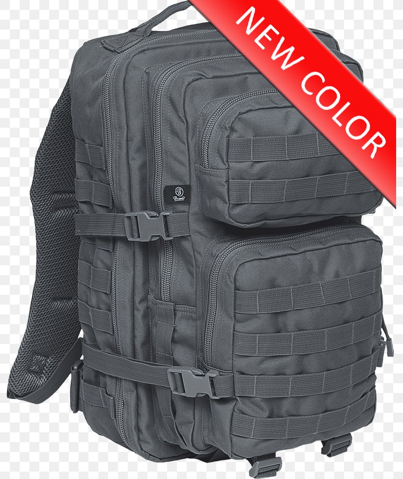 Brandit US Cooper M Backpack Mil-Tec Assault Pack Clothing Bag, PNG, 793x975px, Backpack, Bag, Black, Clothing, Handbag Download Free