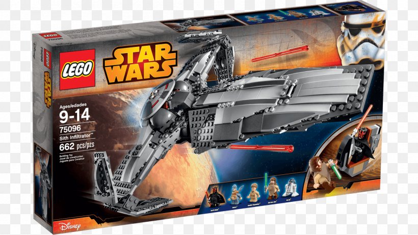 Darth Maul Lego Star Wars LEGO 75096 Star Wars Sith Infiltrator Toy, PNG, 1488x837px, Darth Maul, Infiltratore Sith, Jedi, Lego, Lego Duplo Download Free