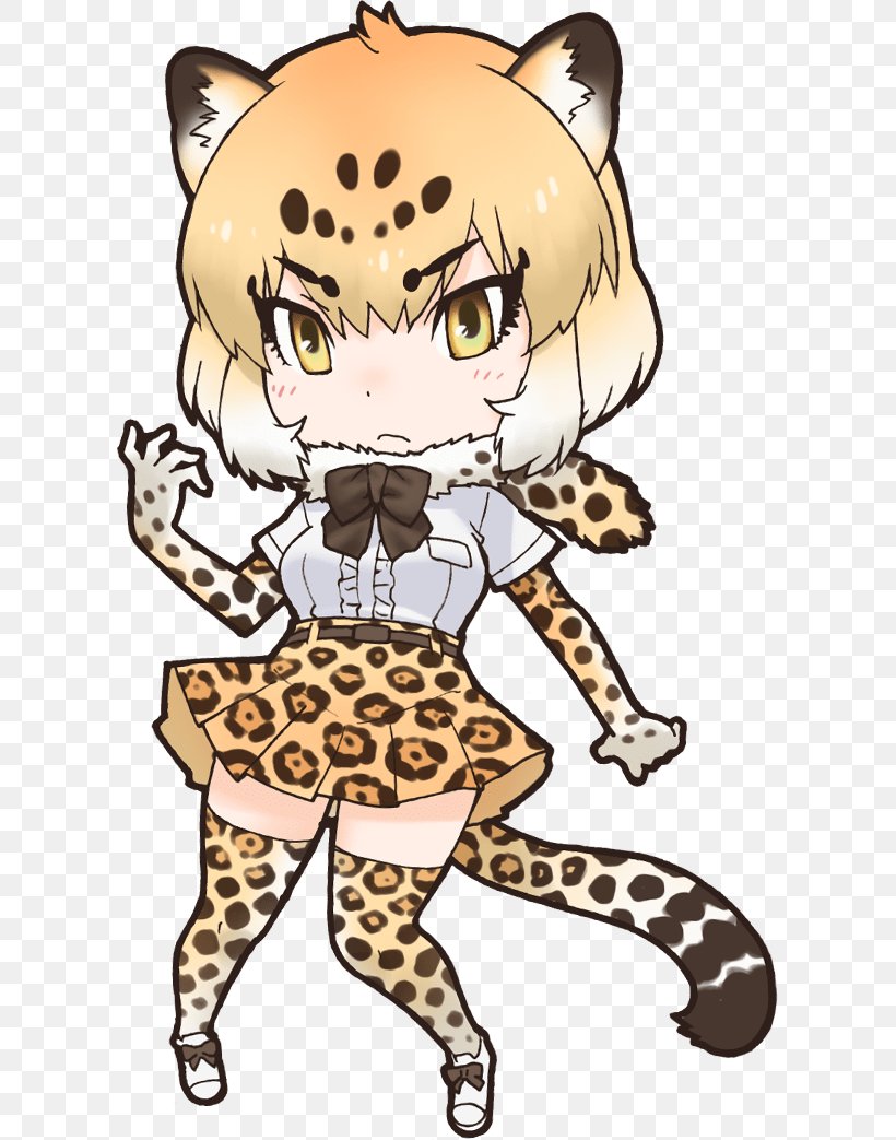 Kemono Friends Jaguar Asian Small-clawed Otter Key Chains Serval, PNG, 605x1043px, Watercolor, Cartoon, Flower, Frame, Heart Download Free