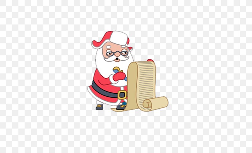 Santa Claus Wish List ICO Icon, PNG, 500x500px, Santa Claus, Art, Button, Cartoon, Christmas Download Free