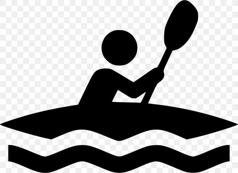 Sea Kayak Outdoor Recreation Rafting, PNG, 980x714px, Kayak, Artwork, Backpacking, Black And White, Canoeing And Kayaking Download Free