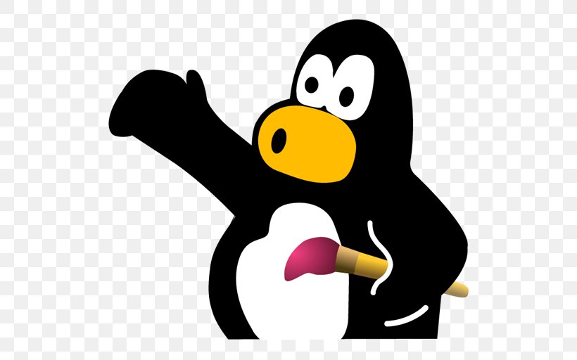 Tux Paint Computer Software Microsoft Paint Android Free Software, PNG, 512x512px, Tux Paint, Android, Beak, Bird, Computer Program Download Free