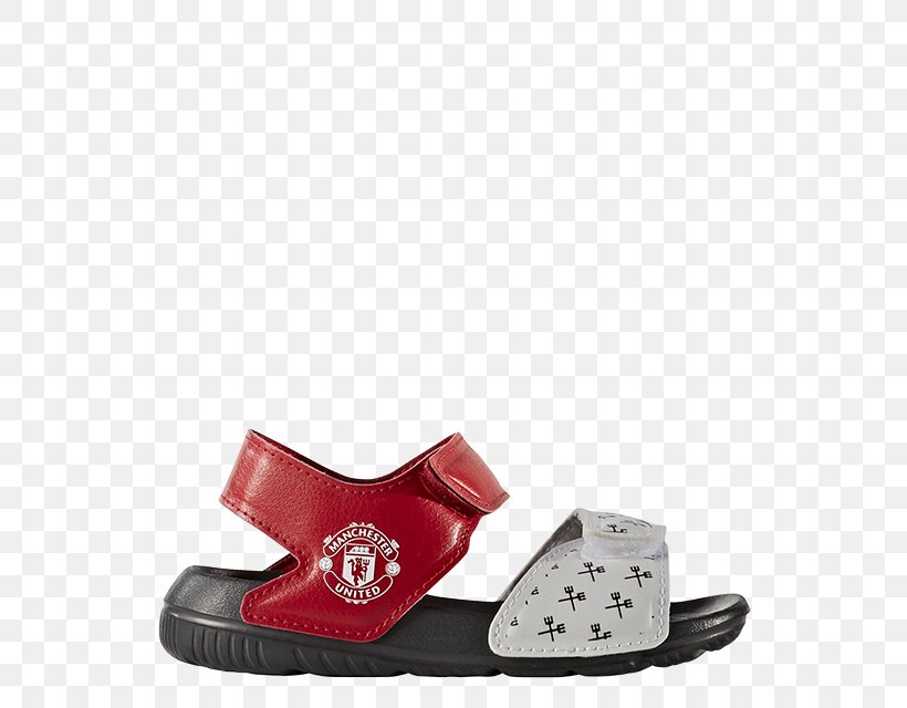 Sandal Manchester United F.C. Shoe Adidas Footwear, PNG, 640x640px, Sandal, Adidas, Adidas Sandals, Flipflops, Football Boot Download Free
