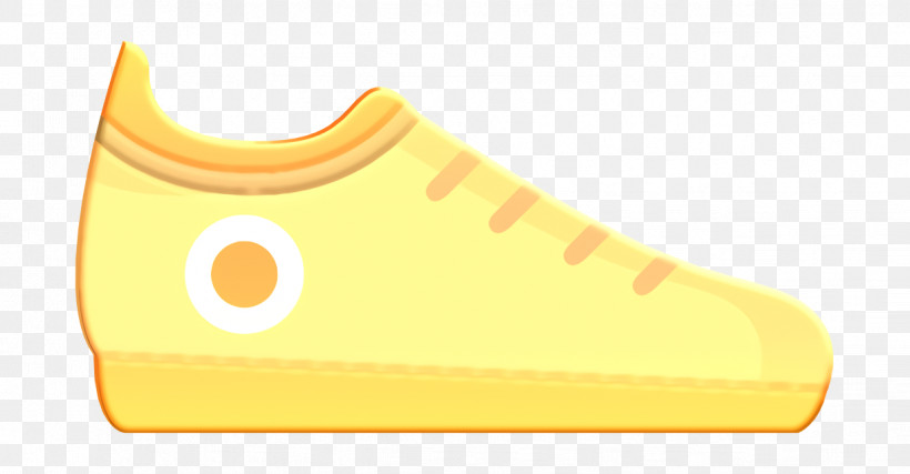 Sport Compilation Icon Shoe Icon Sports Icon, PNG, 1234x644px, Shoe Icon, Meter, Shoe, Sports Icon, Yellow Download Free