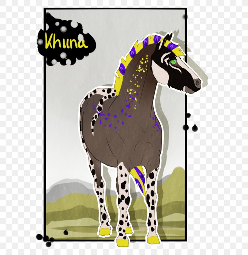 Mustang Stallion Giraffe Pack Animal Illustration, PNG, 600x841px, Mustang, Cartoon, Fictional Character, Giraffe, Giraffidae Download Free