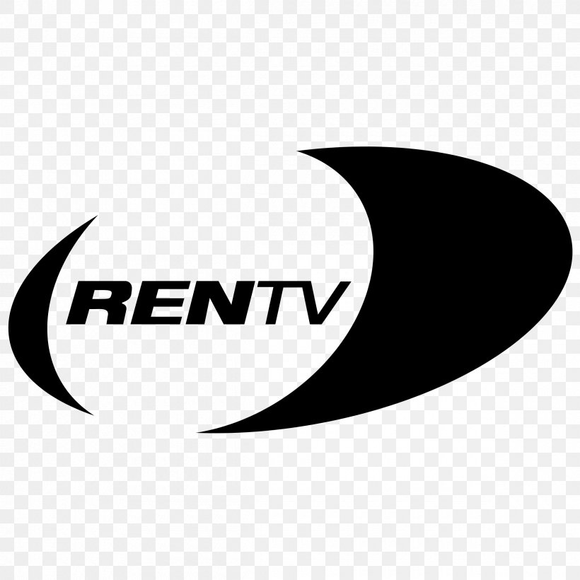 Russia REN TV Television Channel Free-to-air, PNG, 2400x2400px, Russia, Area, Black, Black And White, Brand Download Free