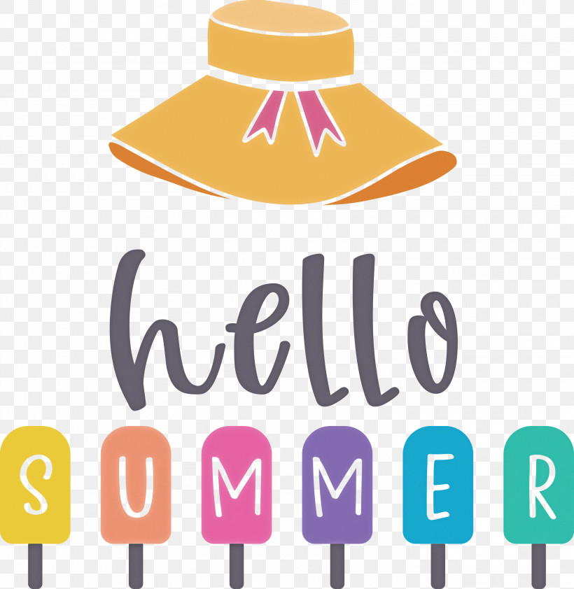 Hello Summer Happy Summer Summer, PNG, 2919x3000px, Hello Summer, Geometry, Happy Summer, Line, Logo Download Free