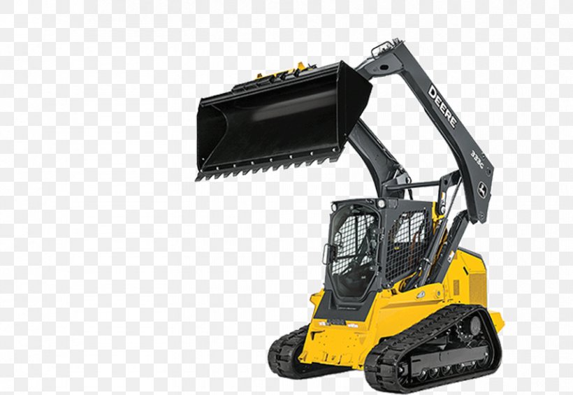 John Deere Bulldozer Skid-steer Loader Komatsu Limited Machine, PNG, 855x590px, John Deere, Architectural Engineering, Augers, Automotive Exterior, Automotive Tire Download Free