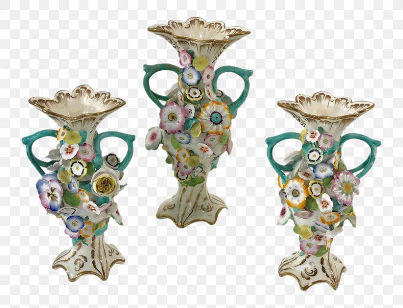 Vase Coalport Porcelain Garniture Faience, PNG, 837x640px, Vase, Antique, Art, Artifact, Ceramic Download Free