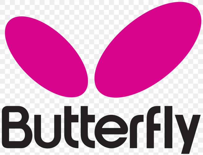 Butterfly Logo Ping Pong Brand Pingpongbal, PNG, 999x768px, Butterfly, Ball, Brand, Logo, Magenta Download Free