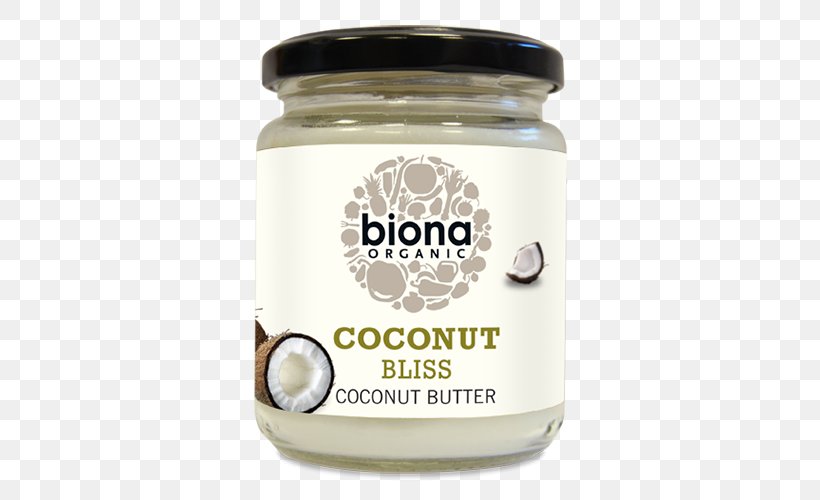 Organic Food Cream Coconut Oil Milk, PNG, 500x500px, Organic Food, Almond Butter, Butter, Chocolate, Coconut Download Free