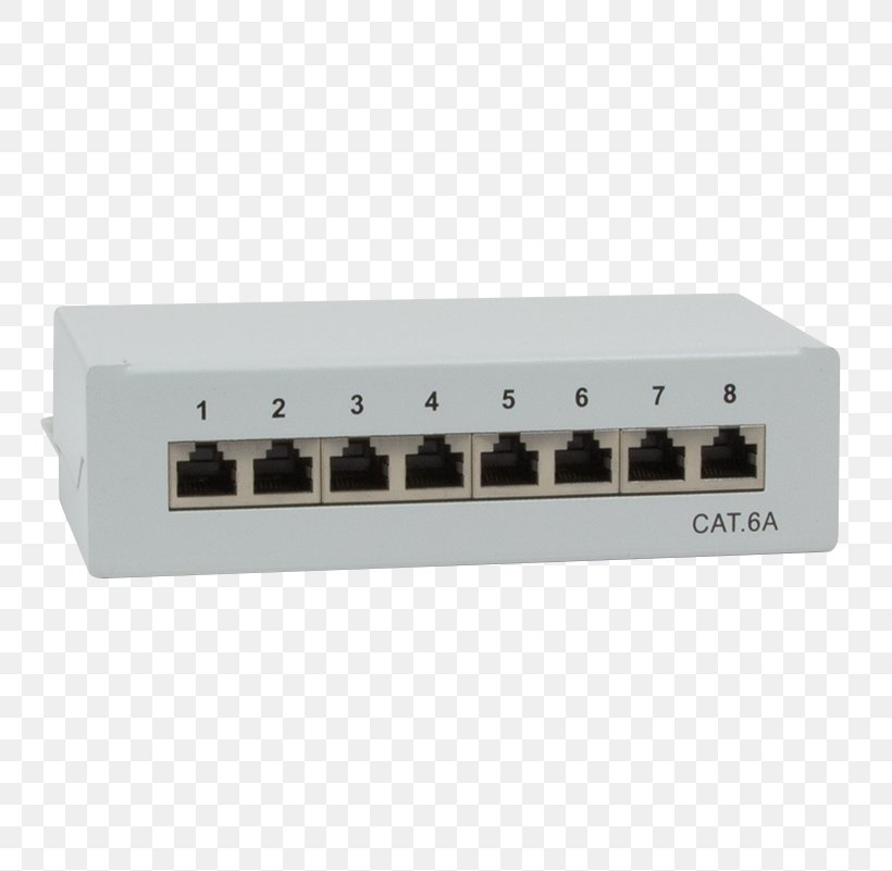 Patch Panels Category 6 Cable Computer Port Category 5 Cable Twisted Pair, PNG, 800x801px, Patch Panels, Category 5 Cable, Category 6 Cable, Class F Cable, Computer Port Download Free