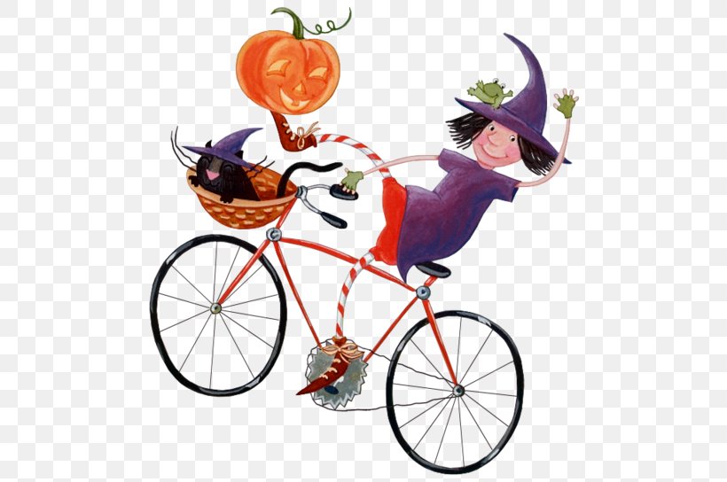 Halloween Witch Jack-o'-lantern 31 October Message, PNG, 500x544px, 31 October, Halloween, Bicycle, Bicycle Accessory, Bicycle Frame Download Free