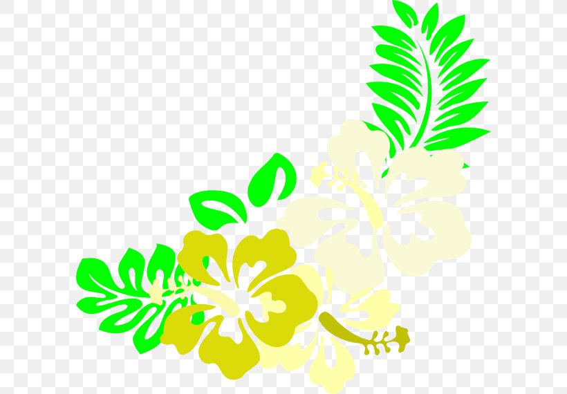 Hawaiian Hibiscus Line Art Clip Art, PNG, 600x570px, Hibiscus, Artwork, Branch, Cut Flowers, Document Download Free