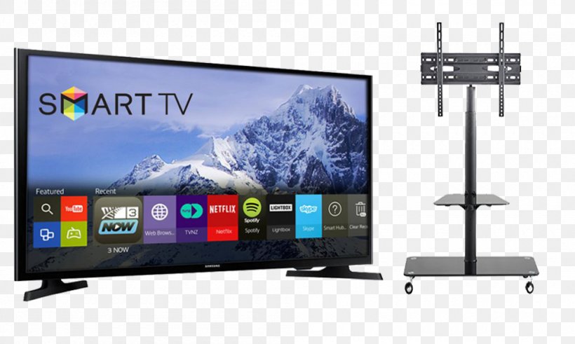 Smart TV High-definition Television LED-backlit LCD Samsung, PNG, 1000x600px, 4k Resolution, Smart Tv, Advertising, Computer Monitor, Computer Monitor Accessory Download Free