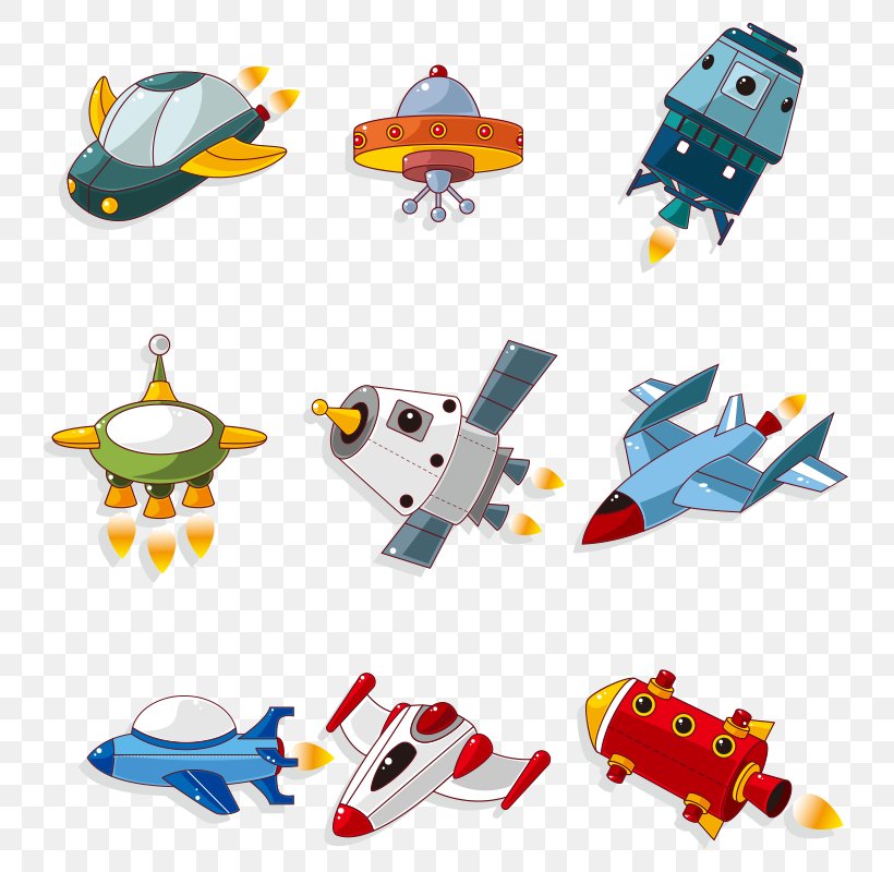 Spacecraft Royalty-free Illustration, PNG, 800x800px, Spacecraft, Cartoon, Drawing, Machine, Material Download Free