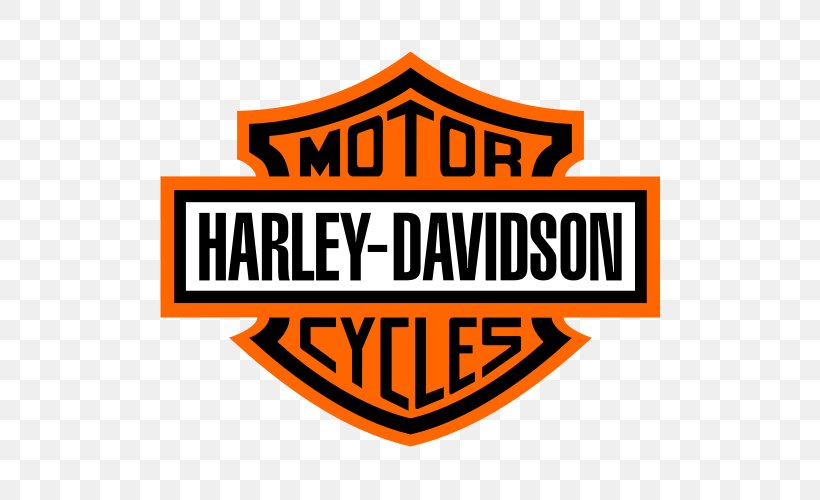 Sticker Harley-Davidson Logo Brand Text, PNG, 500x500px, Sticker, Area, Banderole, Brand, Decorative Arts Download Free