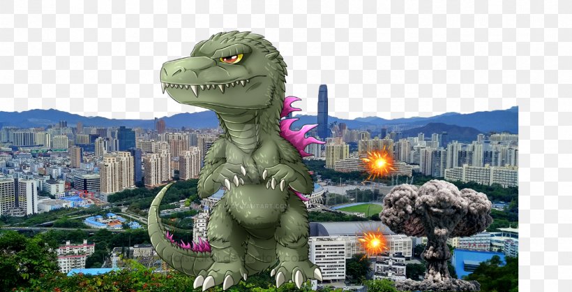 Tyrannosaurus Mushroom Cloud Tourism, PNG, 1366x697px, Tyrannosaurus, Animation, Art, Botanical Garden, City Download Free