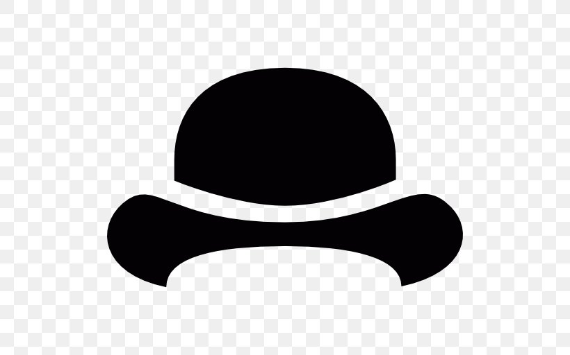 Bowler Hat Clip Art, PNG, 512x512px, Bowler Hat, Black, Black And White, Clothing, Fashion Download Free