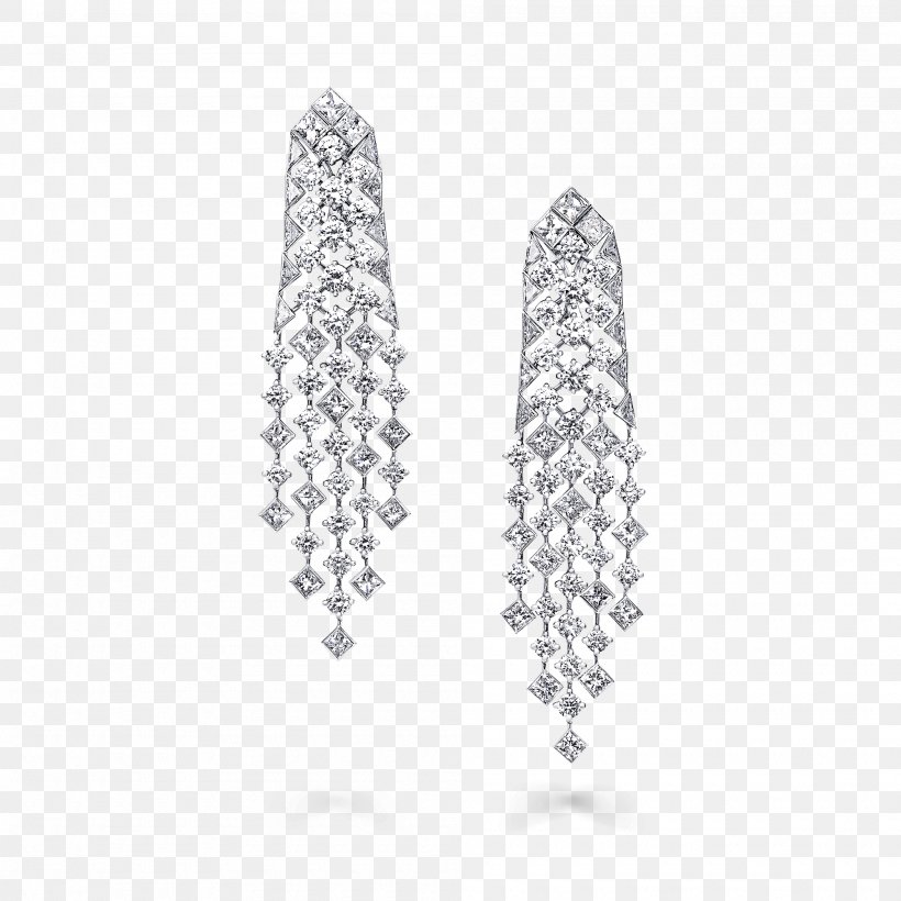 Earring Graff Diamonds Jewellery Brilliant, PNG, 2000x2000px, Earring, Body Jewellery, Body Jewelry, Brilliant, Charms Pendants Download Free