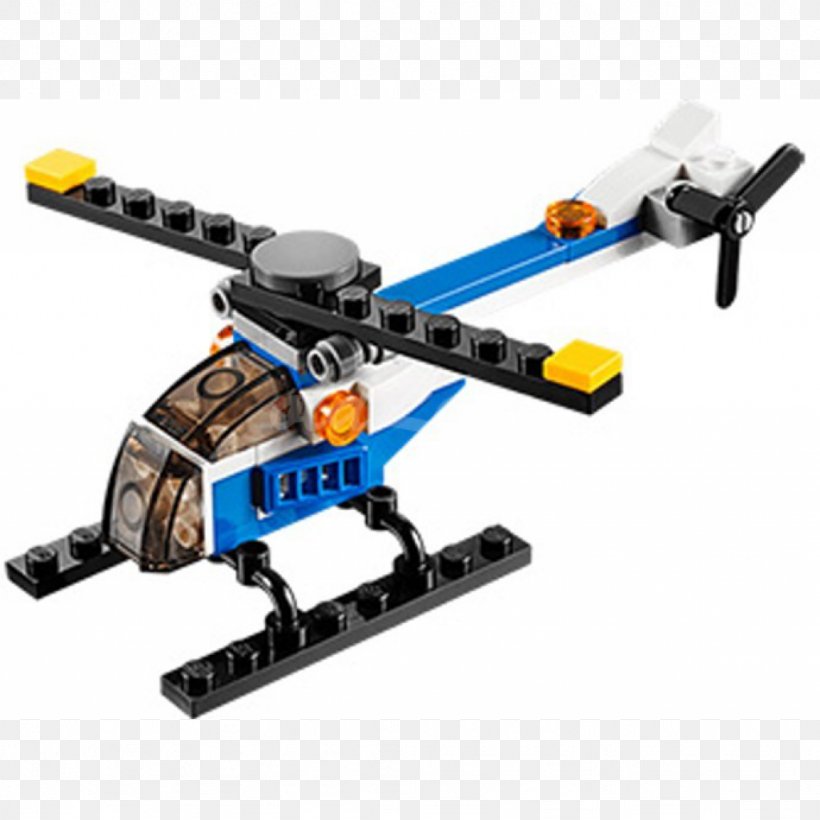 Helicopter Lego Creator Lego City Lego Technic, PNG, 1024x1024px, Helicopter, Aircraft, Amazoncom, Hardware, Helicopter Rotor Download Free