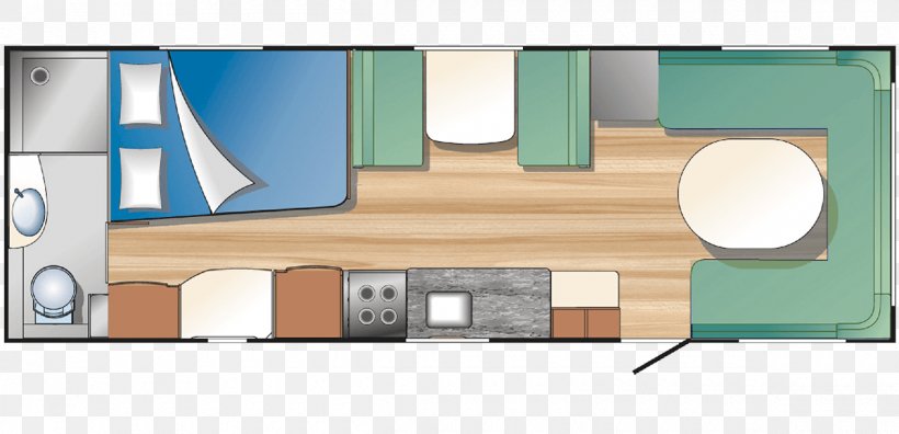 Polar Caravans Floor Plan Bed Wagon, PNG, 1200x580px, Caravan, Bed, Campsite, Centimeter, Couch Download Free