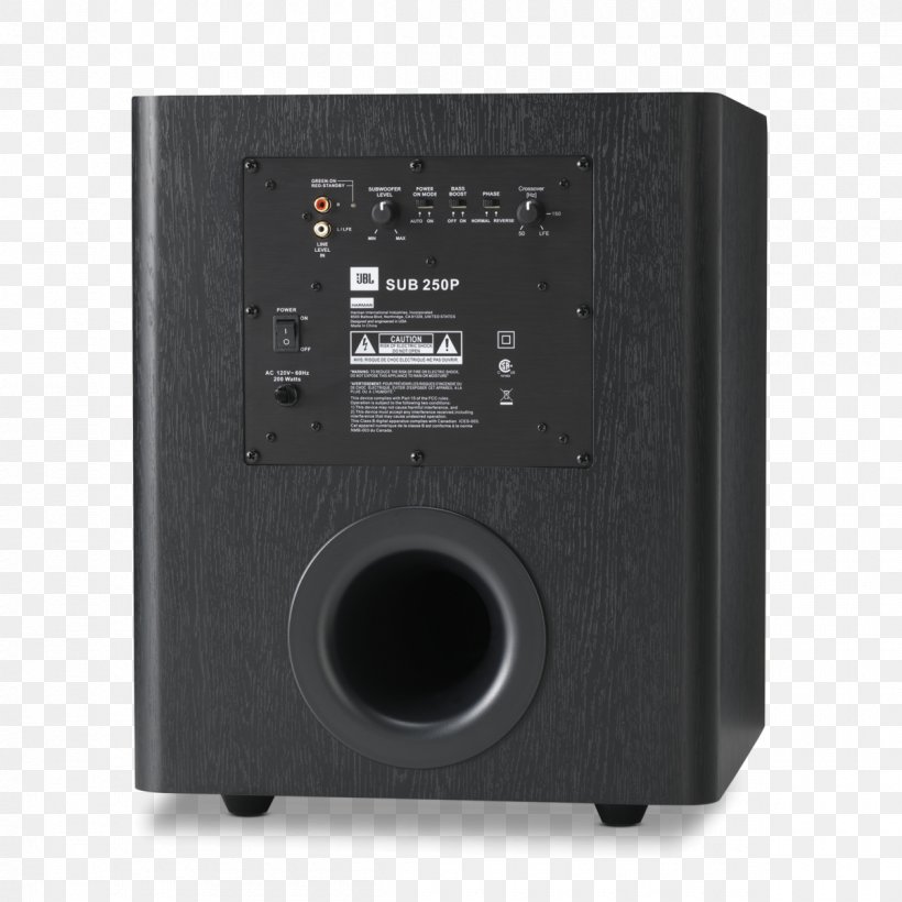 Subwoofer JBL Studio 2 Series SUB Loudspeaker Audio, PNG, 1200x1200px, Subwoofer, Audio, Audio Equipment, Audio Power Amplifier, Bass Download Free