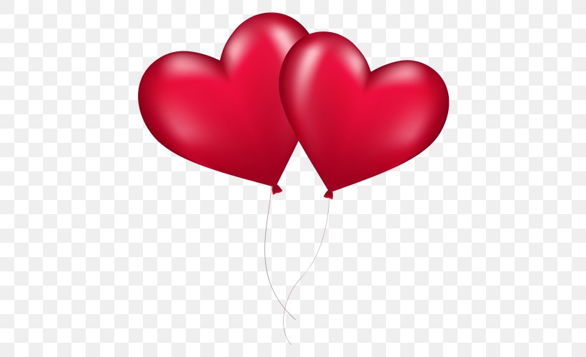 Balloon Heart Clip Art, PNG, 500x500px, Balloon, Birthday, Heart, Hot Air Balloon, Love Download Free