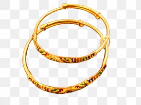 Jewellery - Bangle Bracelet Body Jewellery Amber PNG