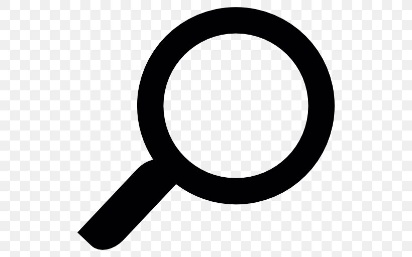 Magnifying Glass Download, PNG, 512x512px, Magnifying Glass, Black And White, Computer Font, Computer Software, Magnification Download Free