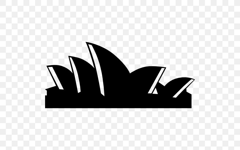 Sydney Opera House Monuments Of Australia, PNG, 512x512px, Sydney Opera House, Area, Black, Black And White, Brand Download Free