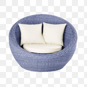 Blue Sofa - Table Fauteuil Garden Furniture Chair PNG