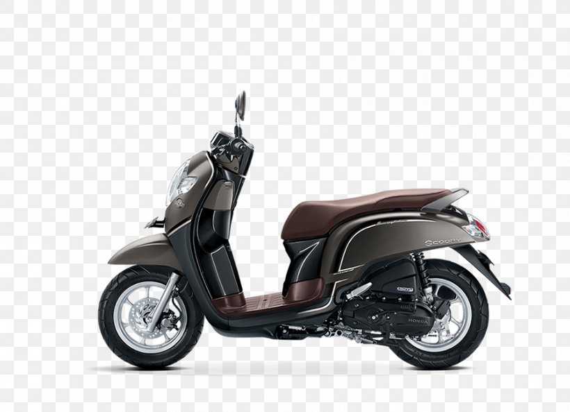 Honda Scoopy Motorcycle Car South Jakarta, PNG, 900x652px, 2017, Honda, Automotive Design, Black, Car Download Free