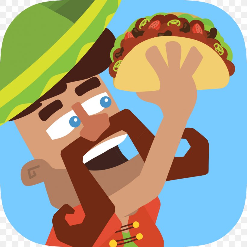 Taco Master App Store Storytelling, PNG, 1024x1024px, App Store, Apple, Art, Cartoon, Game Download Free