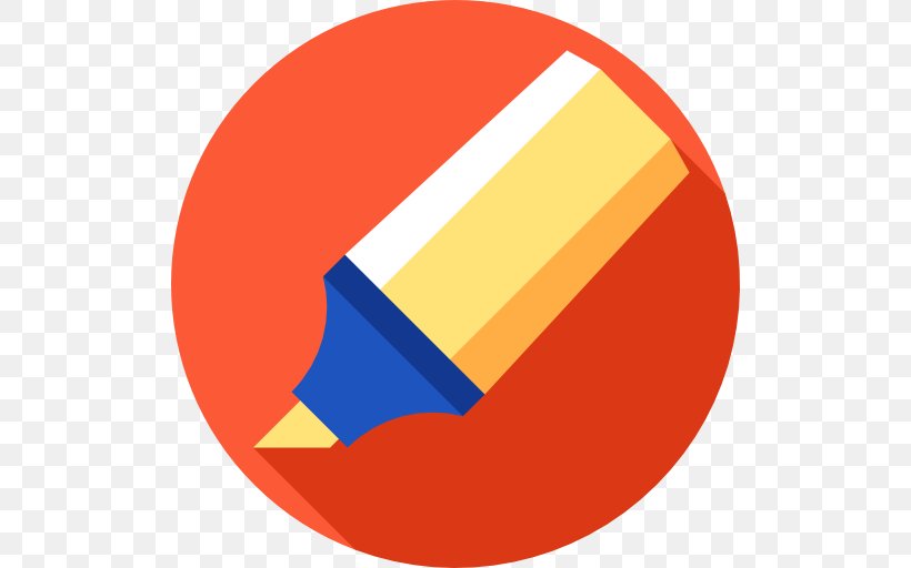 Writing Implement, PNG, 512x512px, Writing, Marker Pen, Notebook, Orange, Pens Download Free