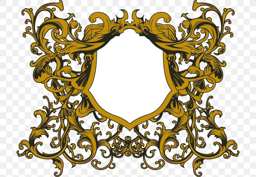 Picture Frame Ornament Pattern, PNG, 716x567px, Picture Frame, Film Frame, Gold, Ornament, Text Download Free