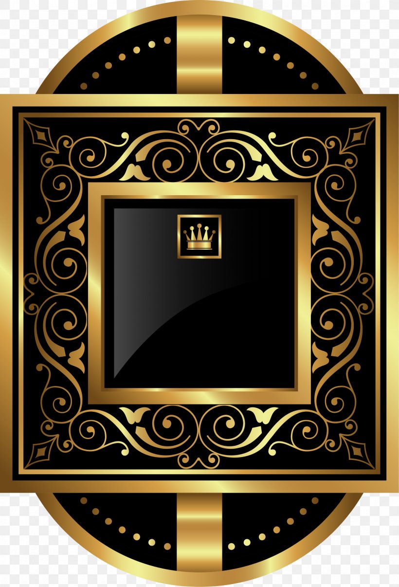 Ribbon, PNG, 2001x2944px, Ribbon, Designer, Flat Design, Gold, Picture Frame Download Free