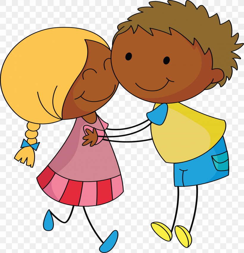 Siblings Day, PNG, 2883x3000px, Line Art, Cartoon, Child Art, Friendship, Sibling Download Free