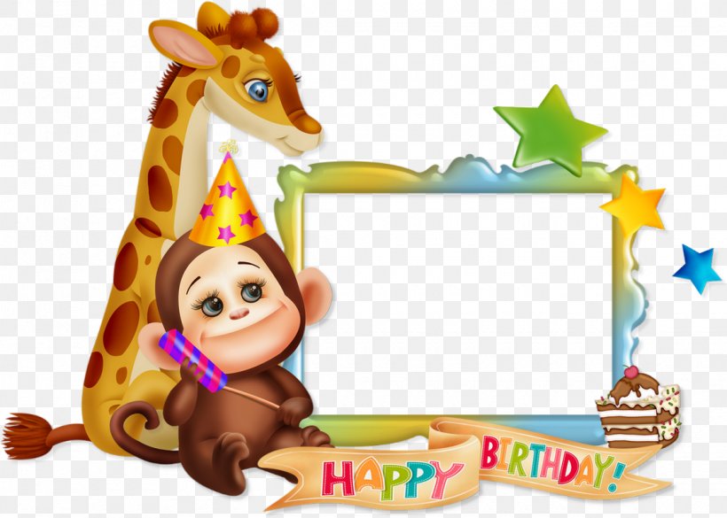 Birthday Party Picture Frames Clip Art, PNG, 1120x800px, Birthday, Giraffe, Giraffidae, Party, Picture Frame Download Free