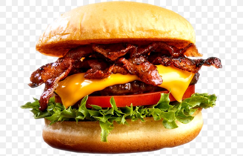 Hamburger Cheeseburger French Fries Fast Food Bacon, PNG, 685x526px, Hamburger, American Food, Bacon, Beef, Blt Download Free