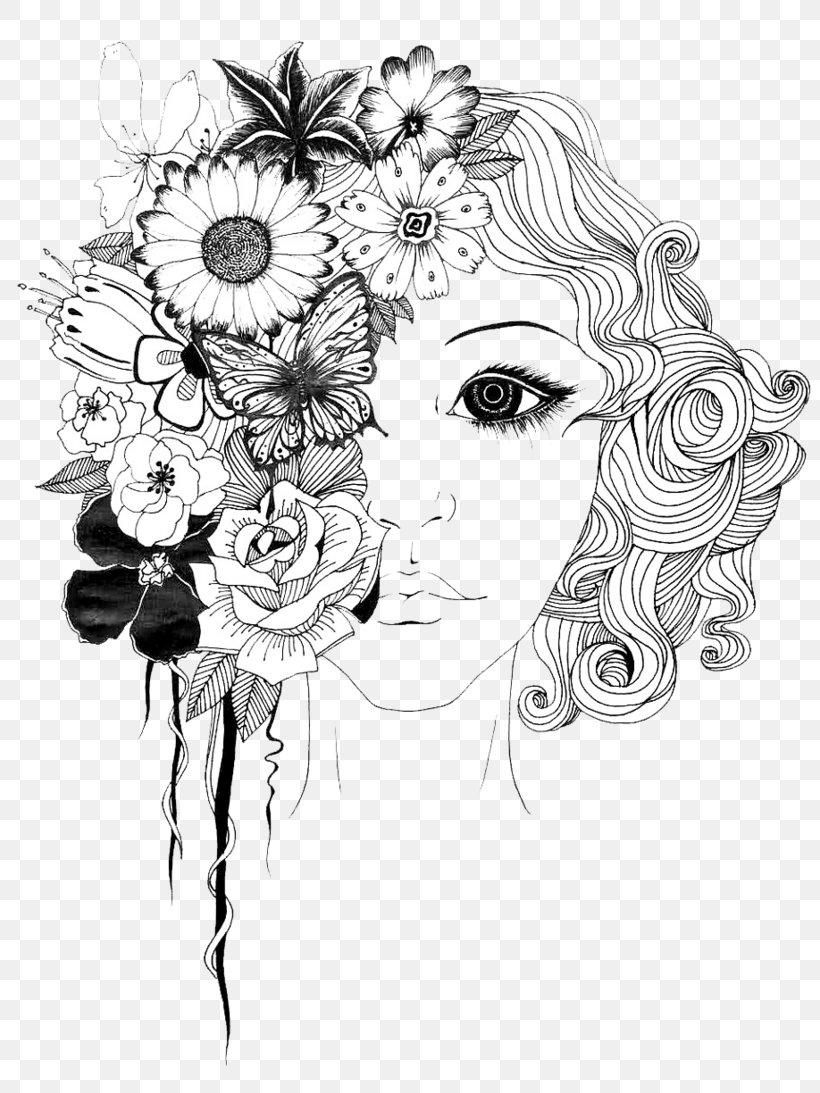 Illustration Painting Drawing Image Pixel, PNG, 804x1093px, Painting, Art, Artwork, Beauty, Blackandwhite Download Free