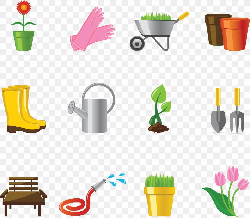 Garden Tool Gardening, PNG, 5388x4686px, Garden, Flowerpot, Garden Tool, Gardening, Plant Download Free