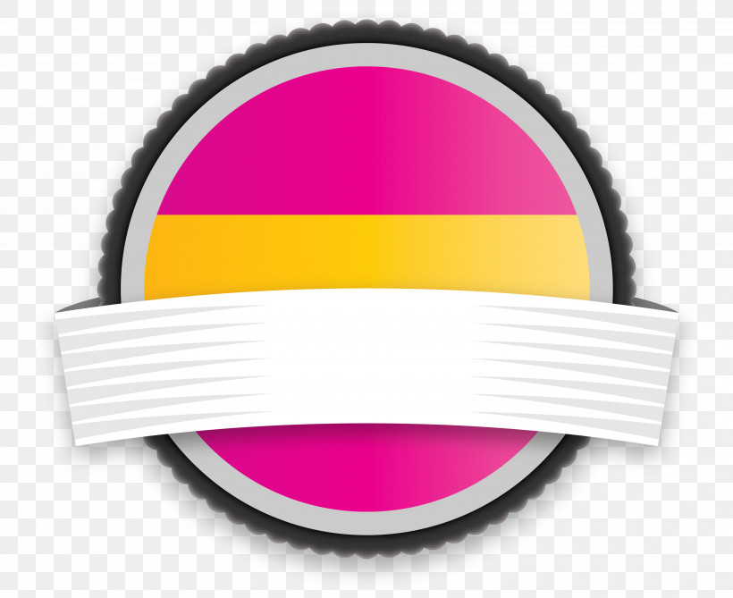 Badge Label, PNG, 3000x2448px, Badge, Label, Meter, Pink M Download Free