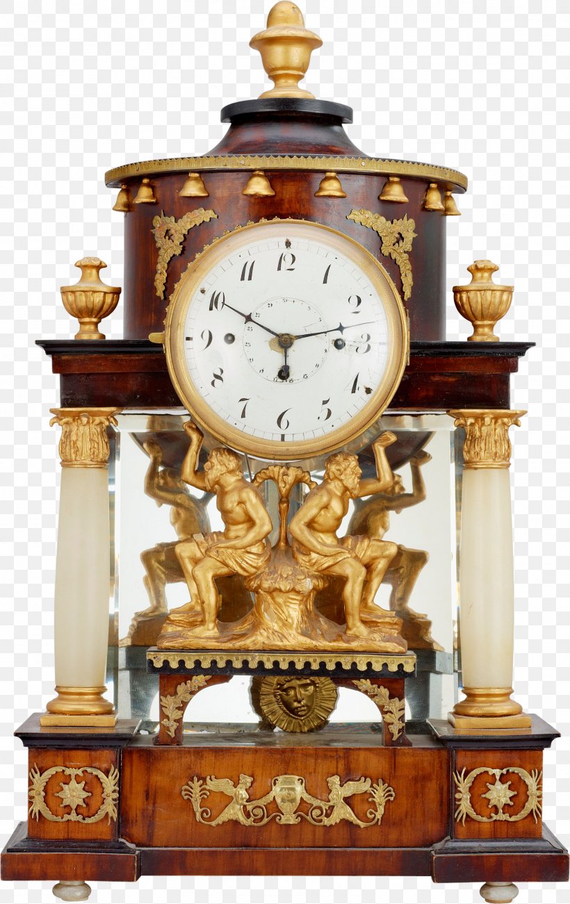 Clock, PNG, 1602x2543px, Clock, American Clock, Antique, Art, Brass Download Free