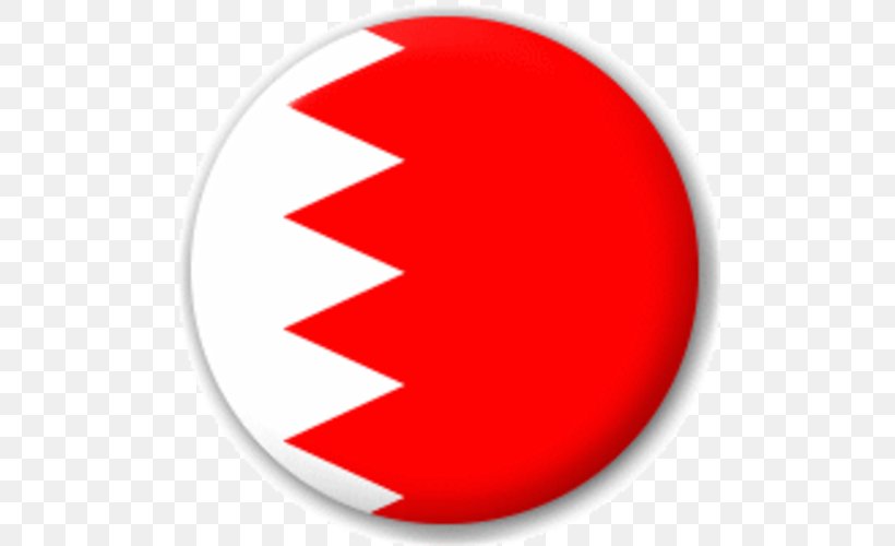 Flag Of Bahrain National Flag Illustration, PNG, 500x500px, Bahrain, Carmine, Flag, Flag Of Afghanistan, Flag Of Algeria Download Free