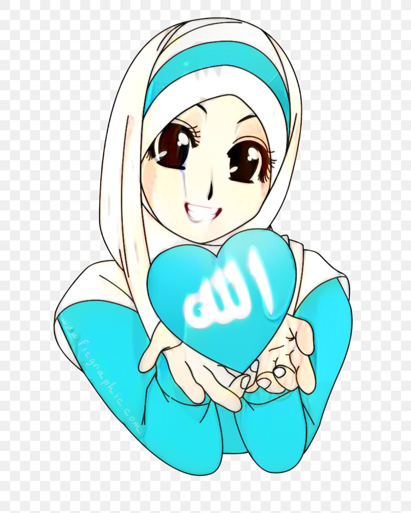 Hijab Cartoon Quran Muslim Women In Islam, PNG, 640x1024px, Hijab, Art, Cartoon, Cheek, Comics Download Free