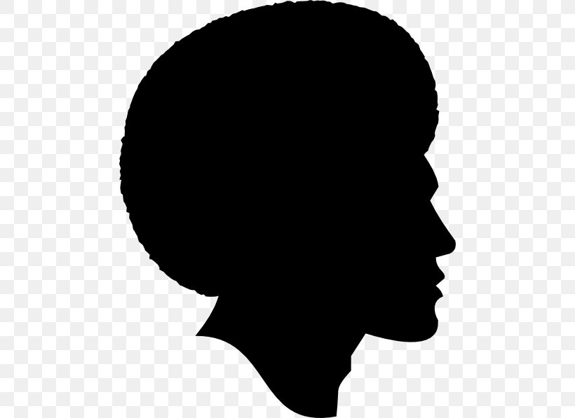Silhouette African American Black Clip Art, PNG, 480x597px, Silhouette, African American, Afro, Black, Black And White Download Free